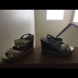 Coach wedges size 9